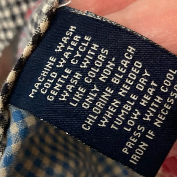 Rare vintage unisex Ralph Lauren Polo Patchwork Long sleeve snap button shirt - Picture 7 of 8